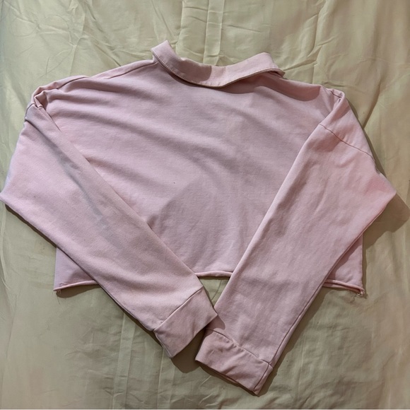 My Mum Made It Super Soft Long Sleeve Crop Top, Size Medium - Picture 2 of 3